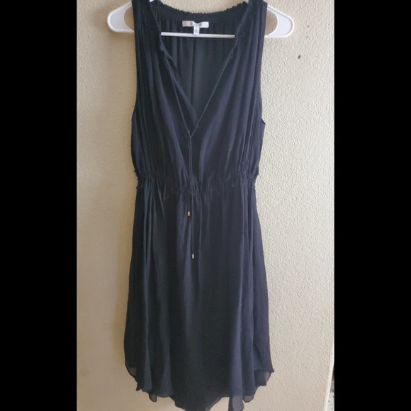 Derek Lam Dresses & Skirts - Derek Lam Black Sleeveless Cinched Midi Dress